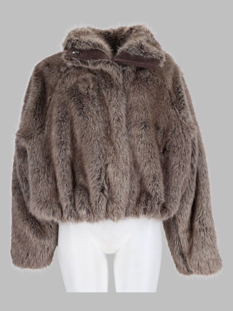 Alysi Faux Fur Jacket