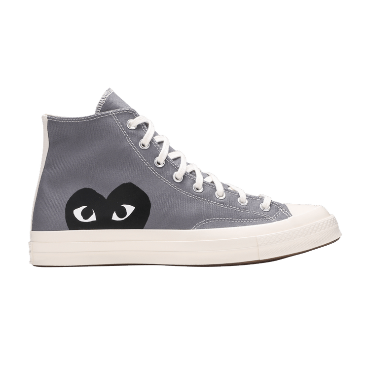 Comme des Garçons PLAY x Converse Chuck 70 High 'Steel Gray'