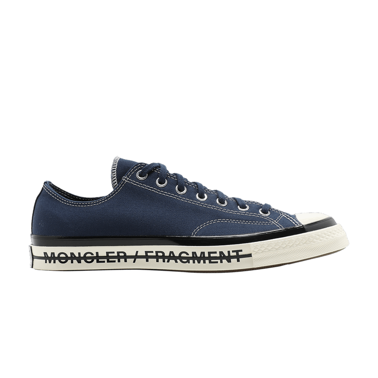 Fragment Design x Moncler x Converse Chuck 70 Low 'Insignia Blue'