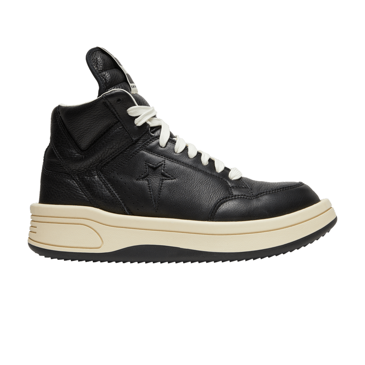 Rick Owens x Converse DRKSHDW TURBOWPN Mid 'Black Cloud Cream'