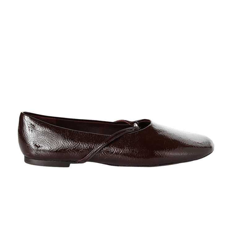 Tory Burch Wmns Gemini Link Mary Jane Ballet 'Plum Silver'