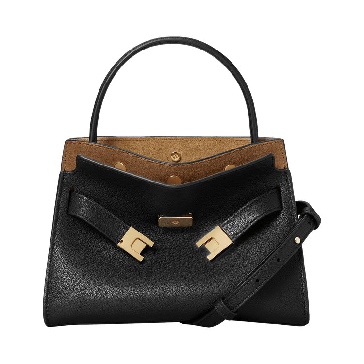Tory Burch Lee Radziwill Petite Double Bag 'Black'