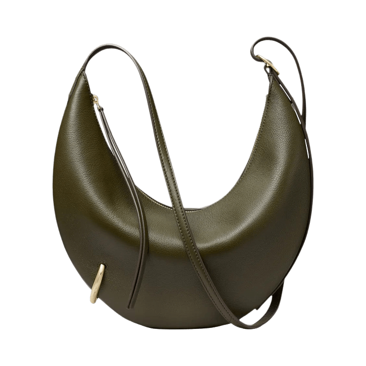 Tory Burch Pierced Crossbody Bag 'Dark Olive'