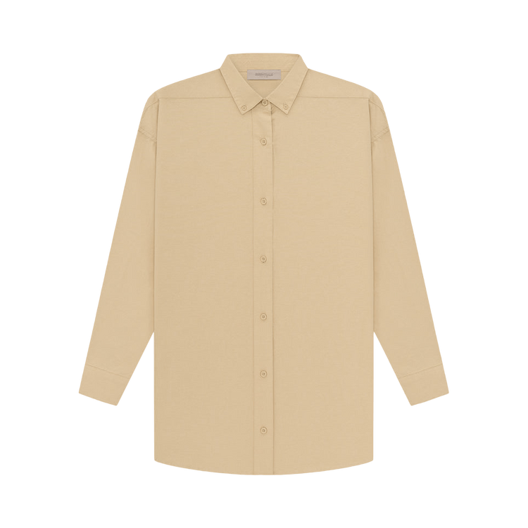 Fear of God Essentials Long-Sleeve Oxford 'Sand'
