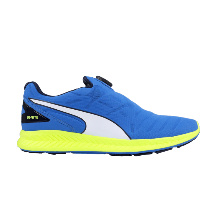 Puma Ignite Disc 'Electric Blue Safety Yellow'