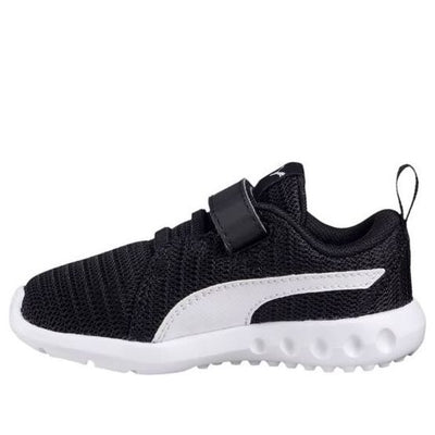 (TD) PUMA Carson 2 V Running Shoes Black/White