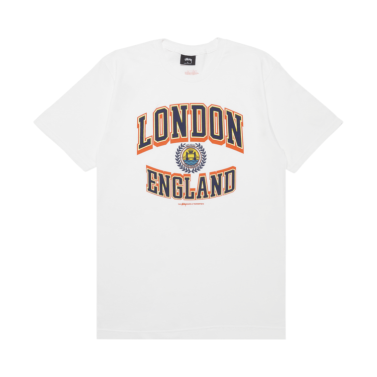 Stussy London England Tee 'White'