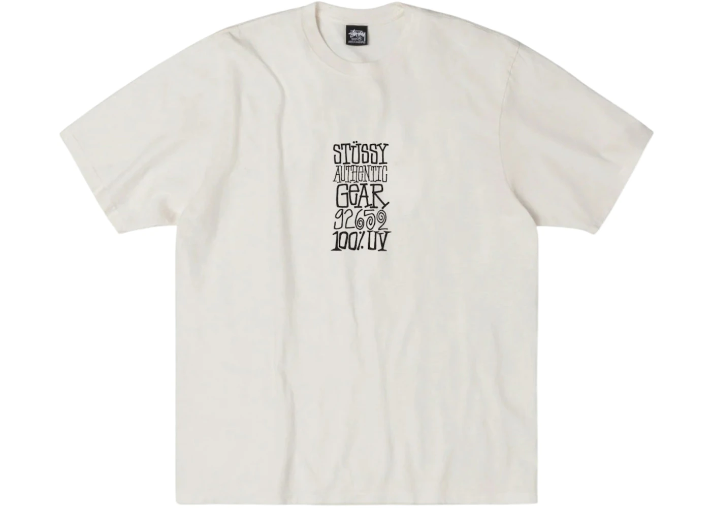 Stussy Authentic Gear Pigment Dyed Tee Natural