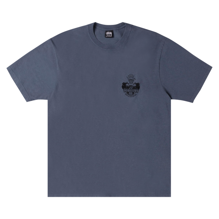 Stussy Built To Last Tee Pigment Dyed 'Navy'