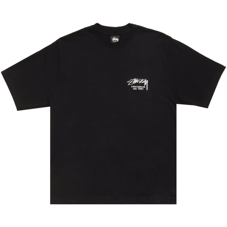Stussy Dice Clock Tee 'Black'
