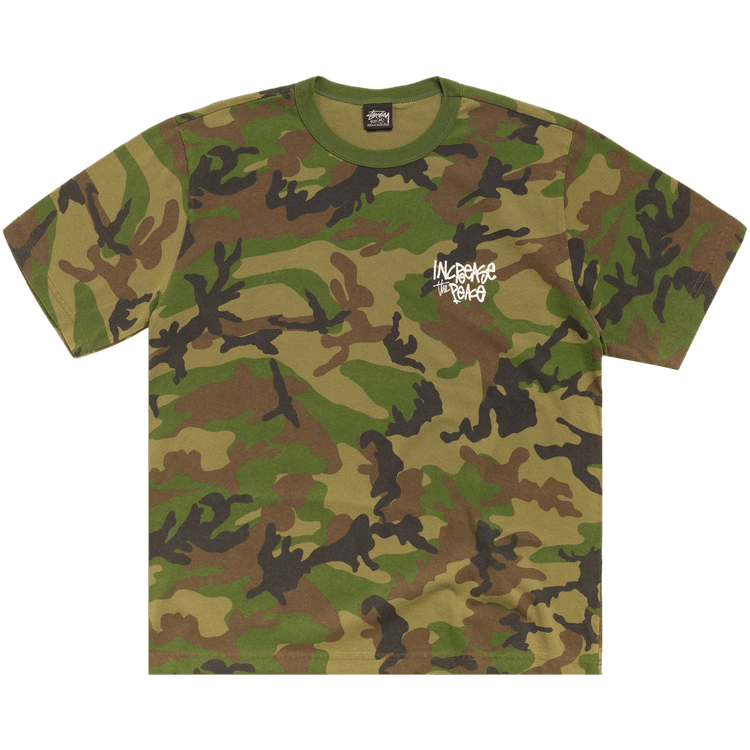 Stussy Peace Increased Tee 'Camo'