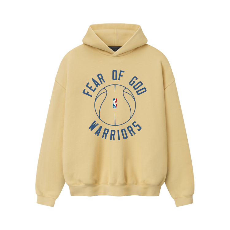 Fear of God Essentials Warriors x Barkley Hendricks 90s Hoodie 'Italian Straw'