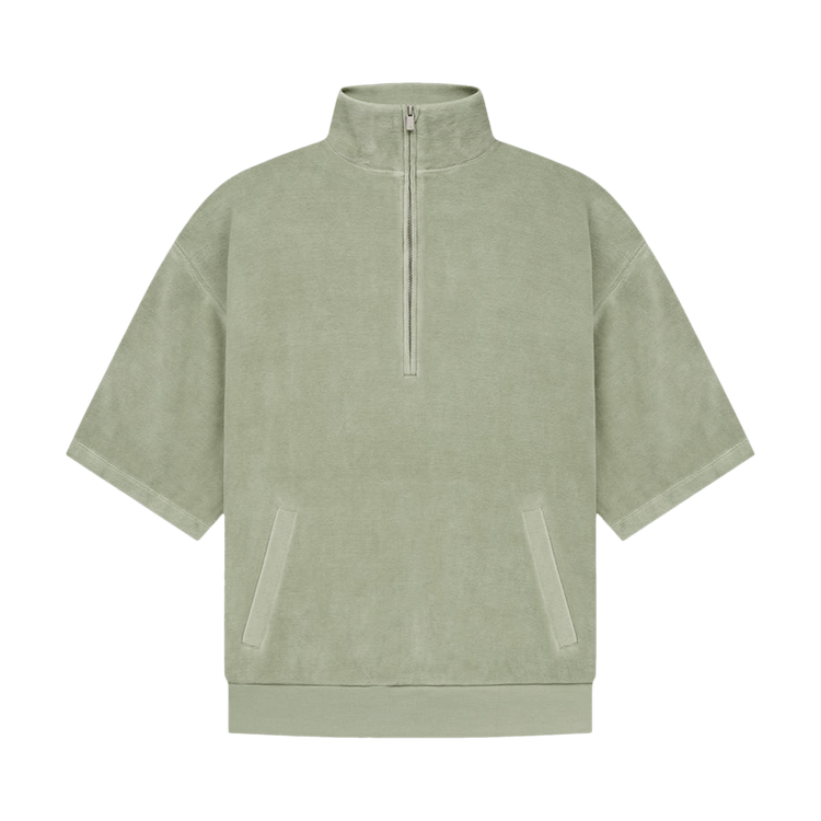 Fear of God Essentials Velour Mockneck 'Seafoam'
