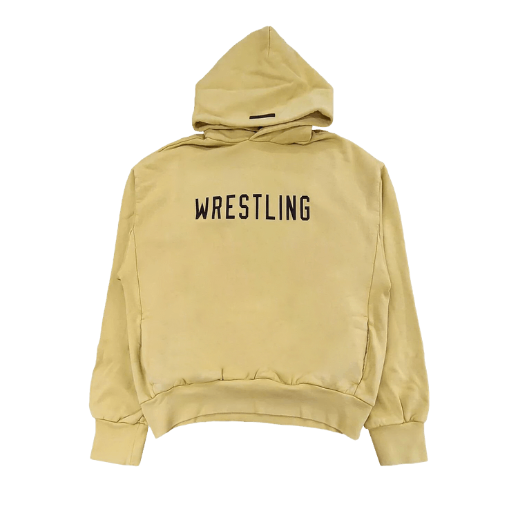 Fear of God Essentials Heavy Fleece Vintage Shrunken Hoodie 'Amber'