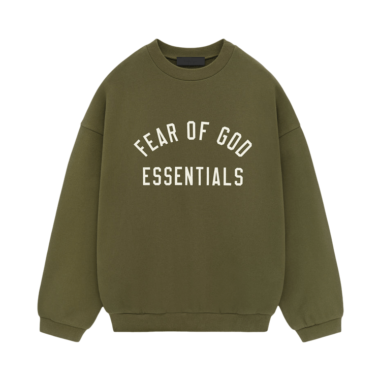 Fear of God Essentials Fleece Crewneck 'Military'