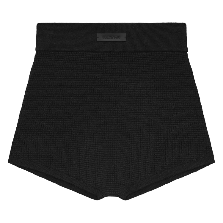 Fear of God Essentials Waffle Boy Short 'Black'