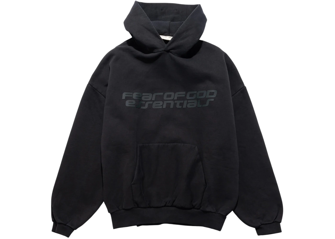 Fear of God Essentials 90's Hoodie Vintage Black