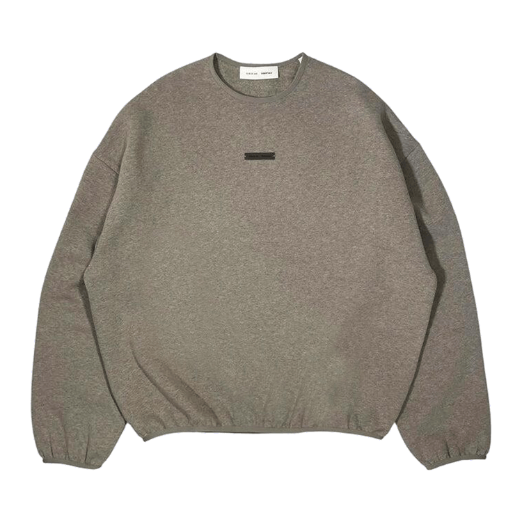 Fear of God Essentials Modern Fit Fleece Crewneck 'Homestead Heather'