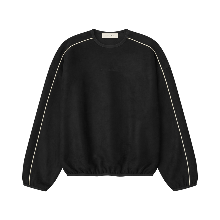 Fear of God Essentials Signature Modern Crewneck Sweatshirt 'Vintage Black'