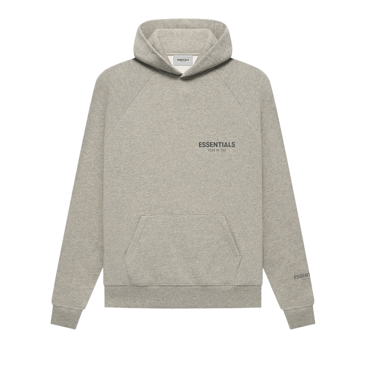 Fear of God Essentials Hoodie 'Dark Heather Oatmeal'