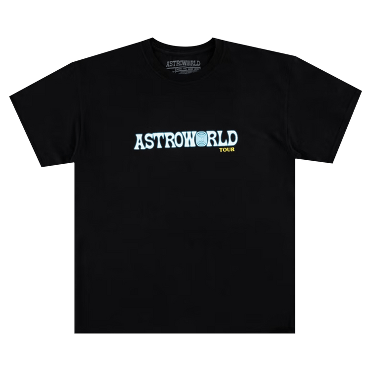Cactus Jack by Travis Scott Astroworld Tour Tee 'Black'