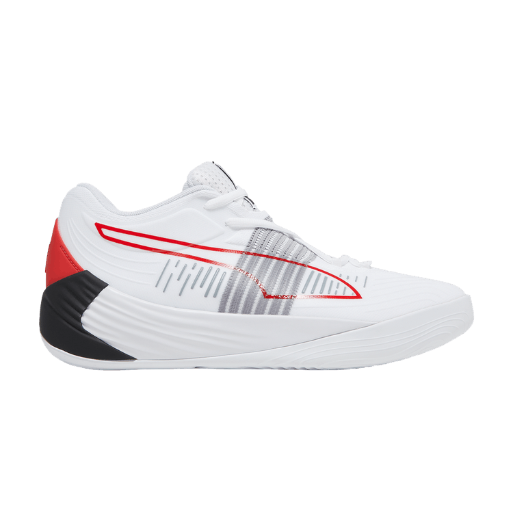 Puma Fusion Nitro 'White High Risk Red'