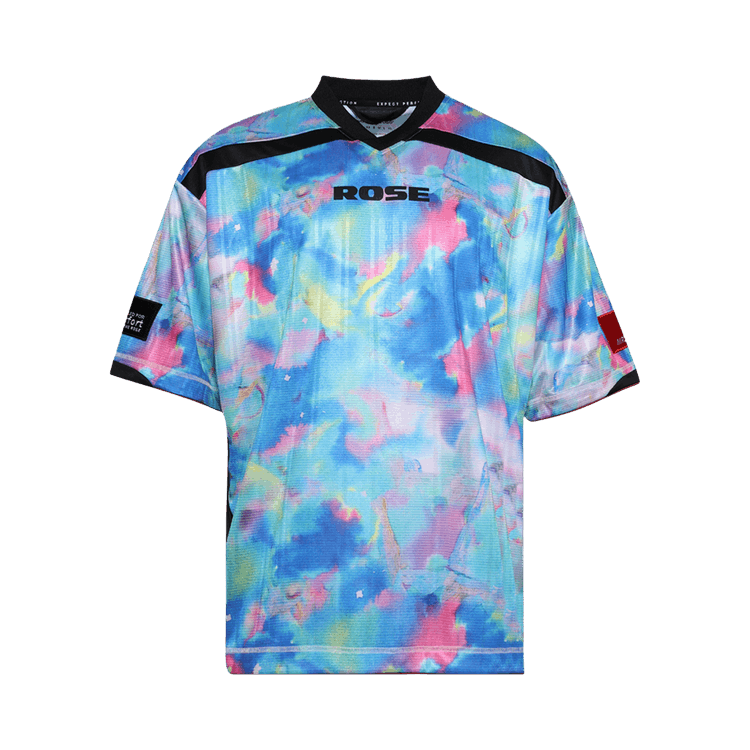 Martine Rose Printed Football Top 'Blue'
