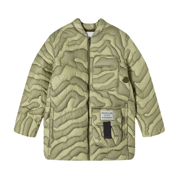 Moncler Genius x Salehe Bembury Peano Quilted Liner Jacket 'Dark Green'