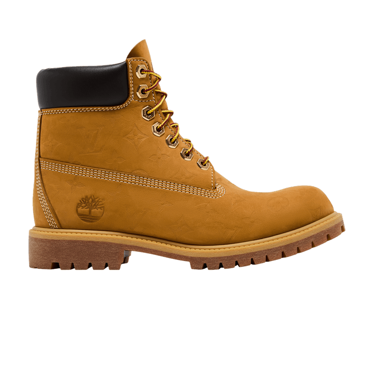 Louis Vuitton x Timberland 6 Inch Ankle Boot 'Embossed Monogram - Wheat'