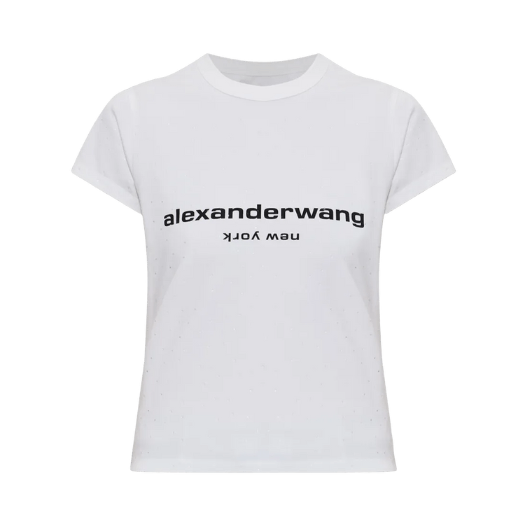 Alexander Wang Hotfix Logo Tee 'White'