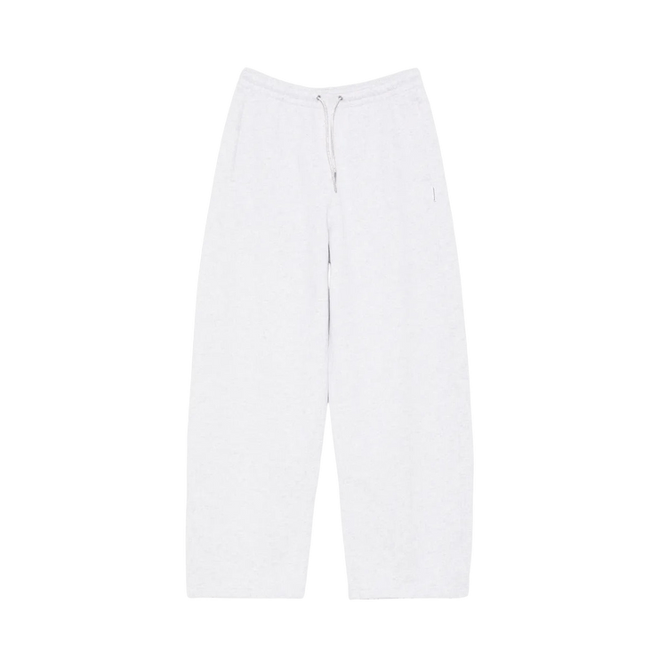 Alexander Wang Rhinestone-Drawstring Track Pants 'Light Heather Grey'