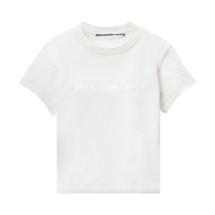 Alexander Wang Shrunken Tee 'Vintage White'
