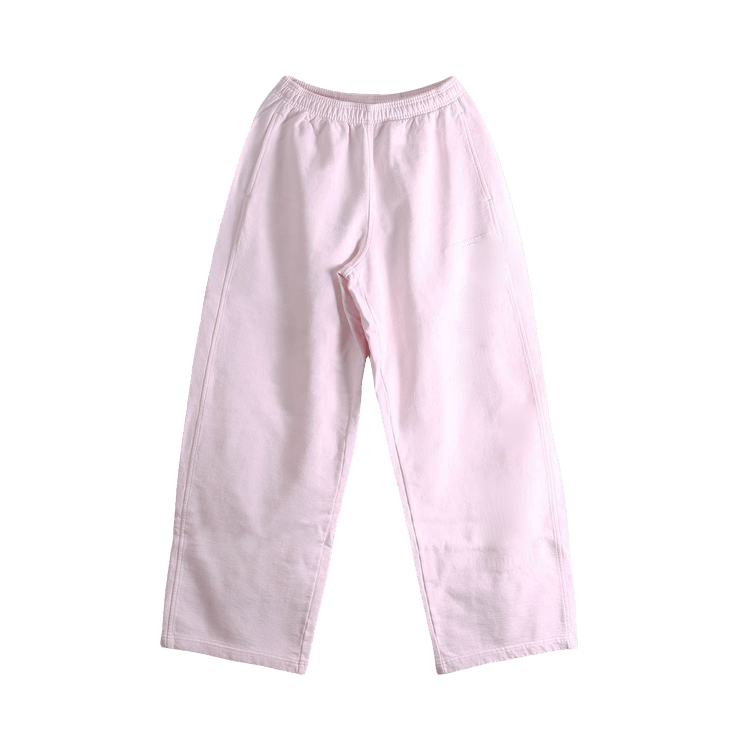 Alexander Wang Logo Print Mid-Rise Relaxed Sweatpant 'Pink'