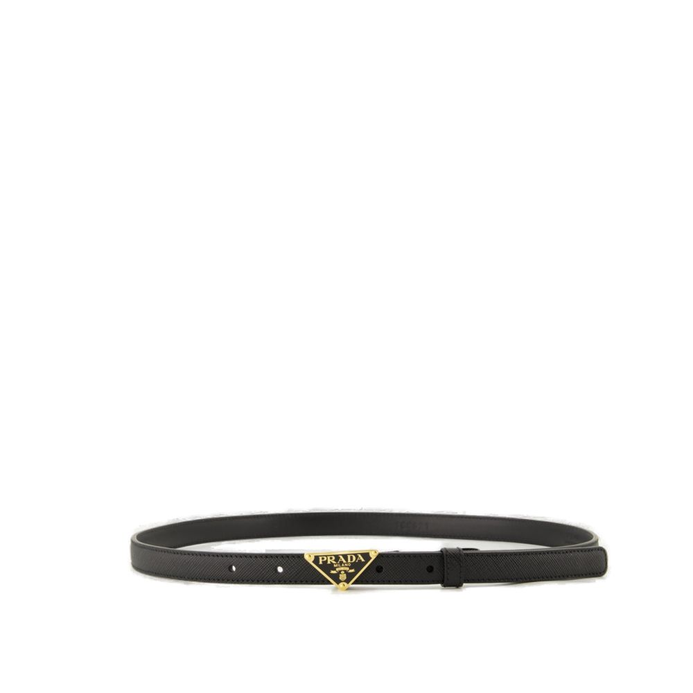 Prada Triangle-Logo Buckle-Fastened Belt