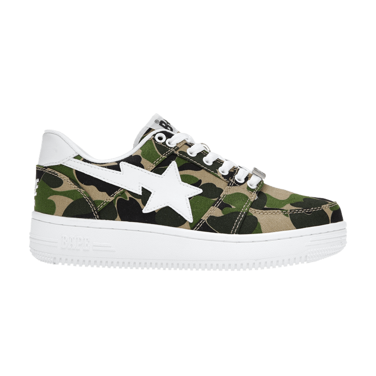 Bapesta Low 'Green ABC Camo'
