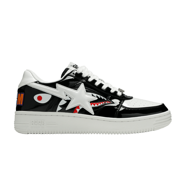 Bapesta Low M1 'Shark Face - Black'