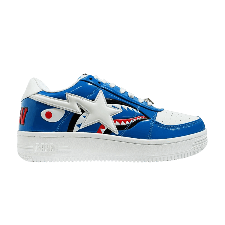 Bapesta Low M1 'Shark Face - Blue'