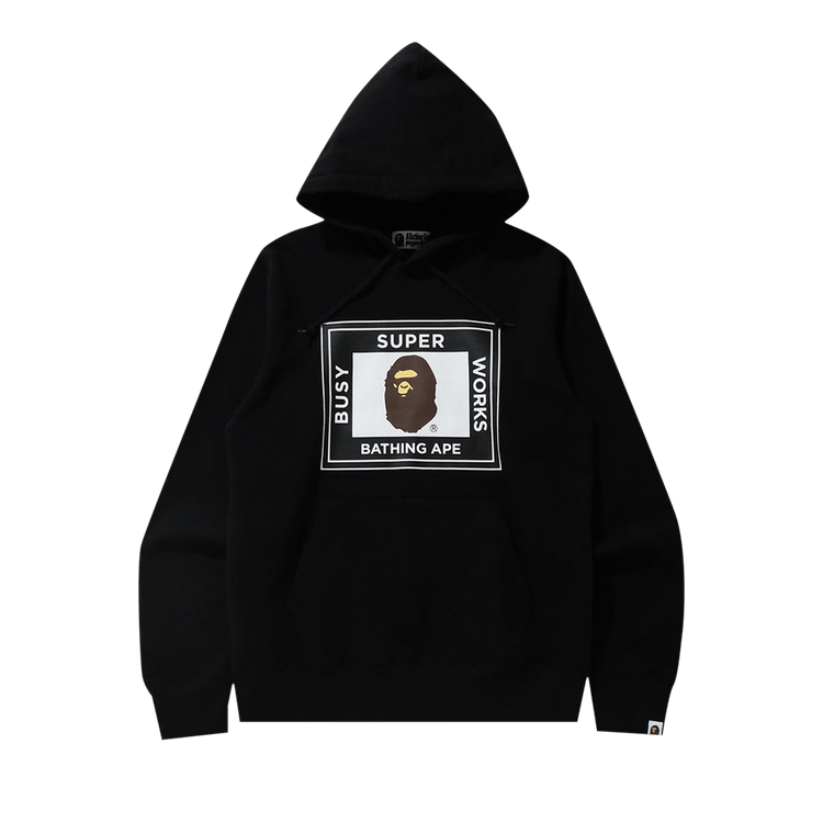 BAPE Super Busy Works Pullover Hoodie 'Black'