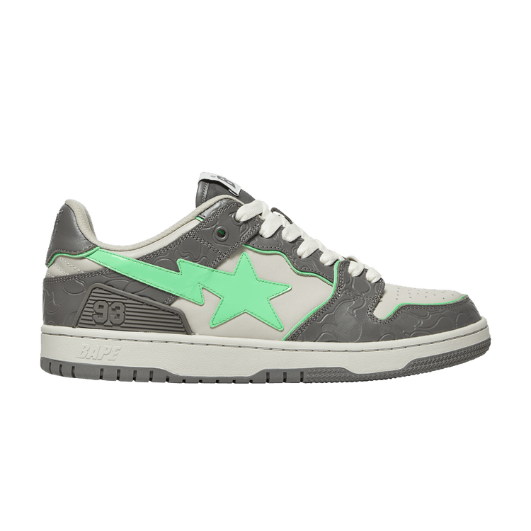 BAPE Sk8 Sta 'Grey Green'