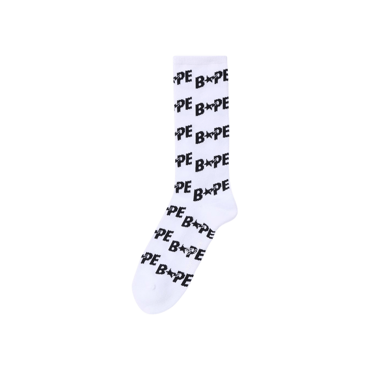 BAPE Sta Socks 'White'