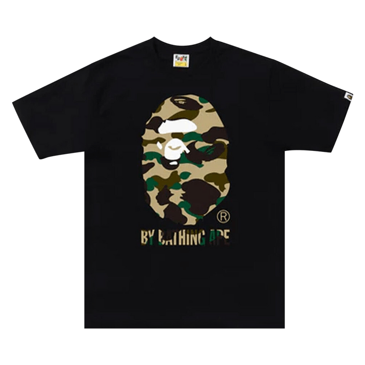 BAPE 1st Camo By Bathing Ape Tee 'Black/Yellow'
