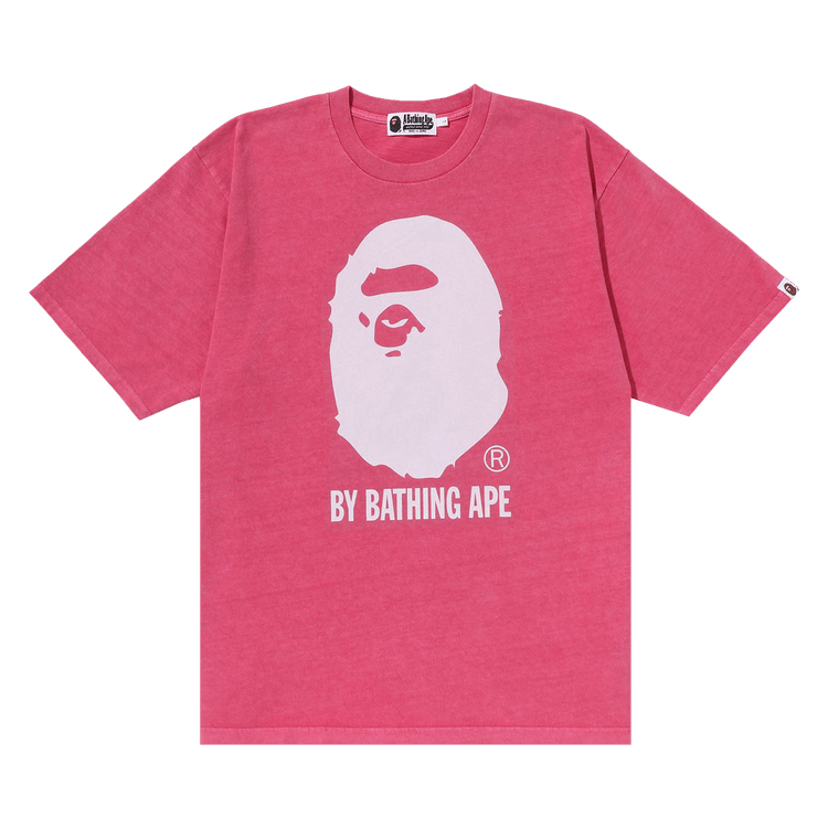 BAPE Overdye By Bathing Ape Relaxed Tee 'Pink'