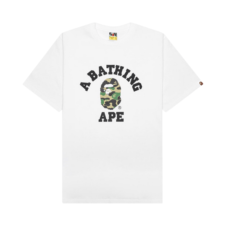 BAPE ABC Camo College 'White/Green'