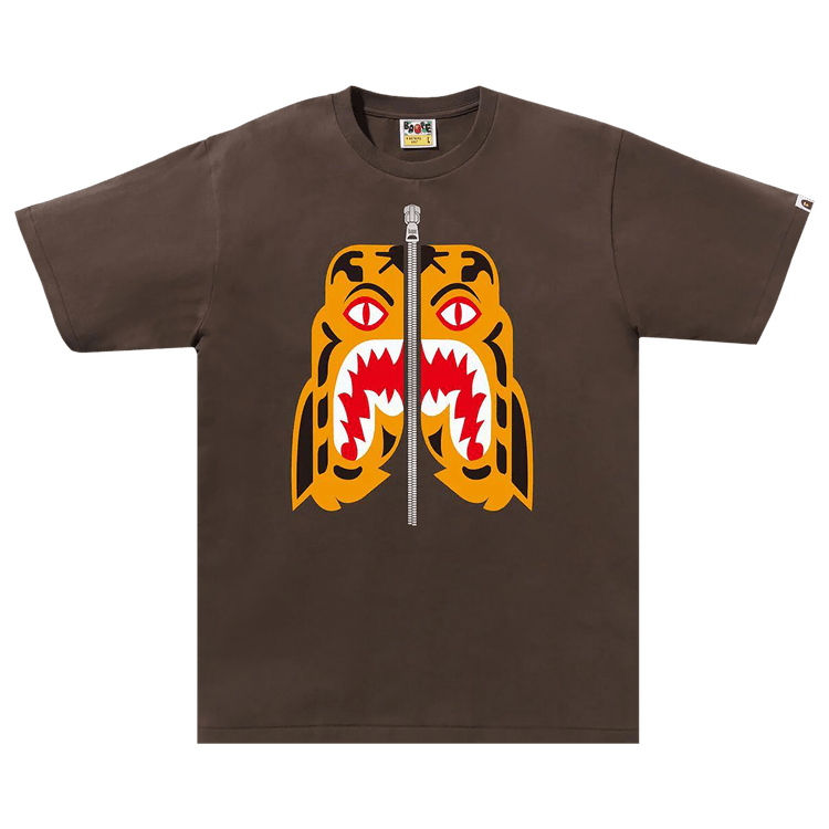BAPE Tiger Tee 'Brown'