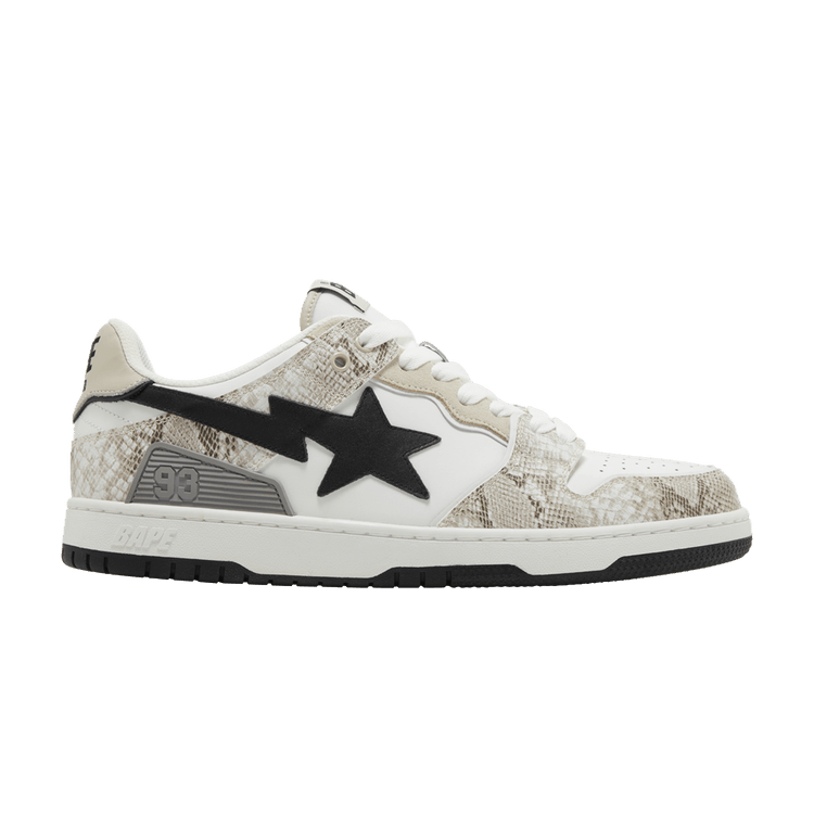 BAPE Sk8 Sta #1 'Beige Snakeskin'