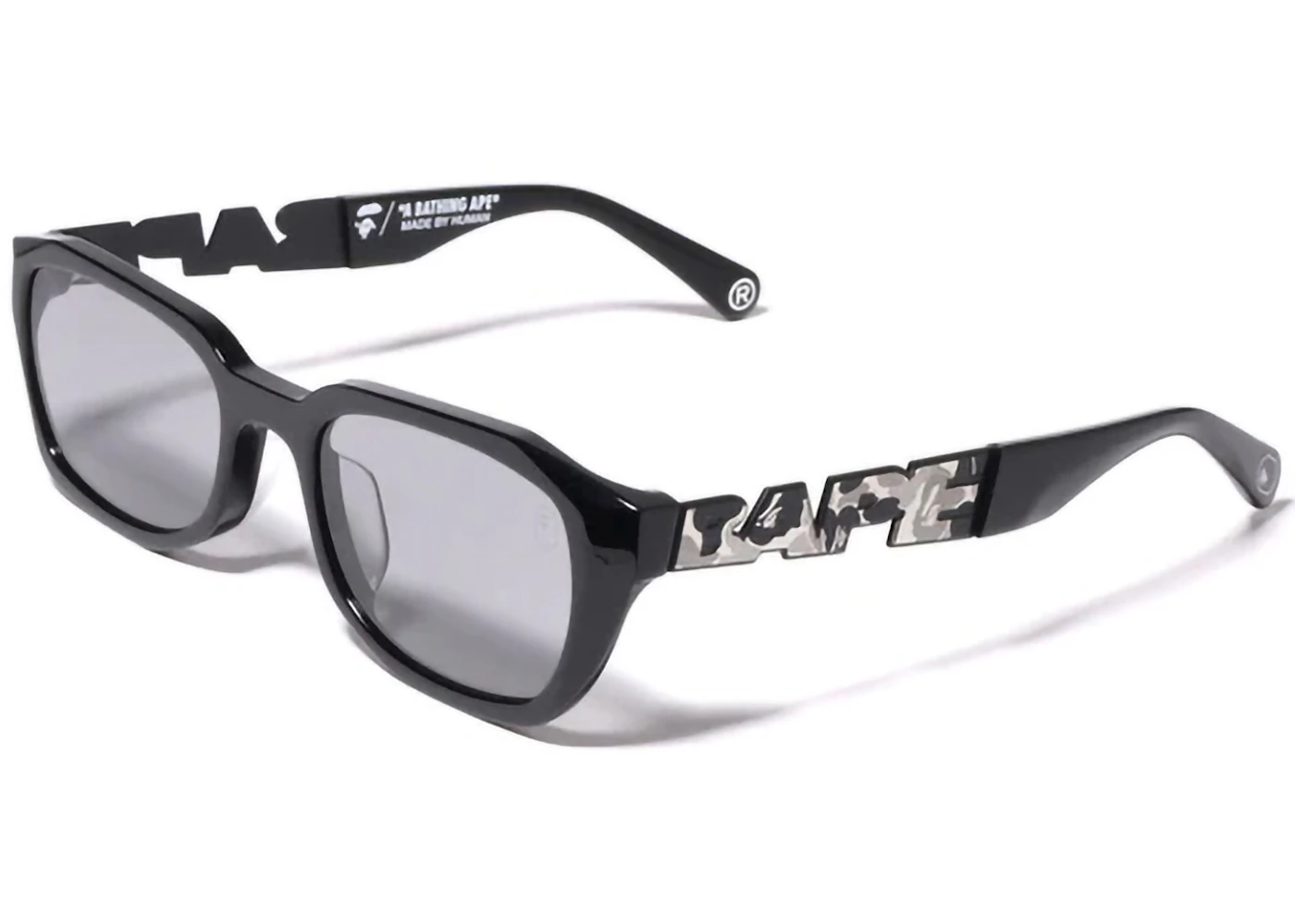 BAPE Frame 19 Sunglasses Black