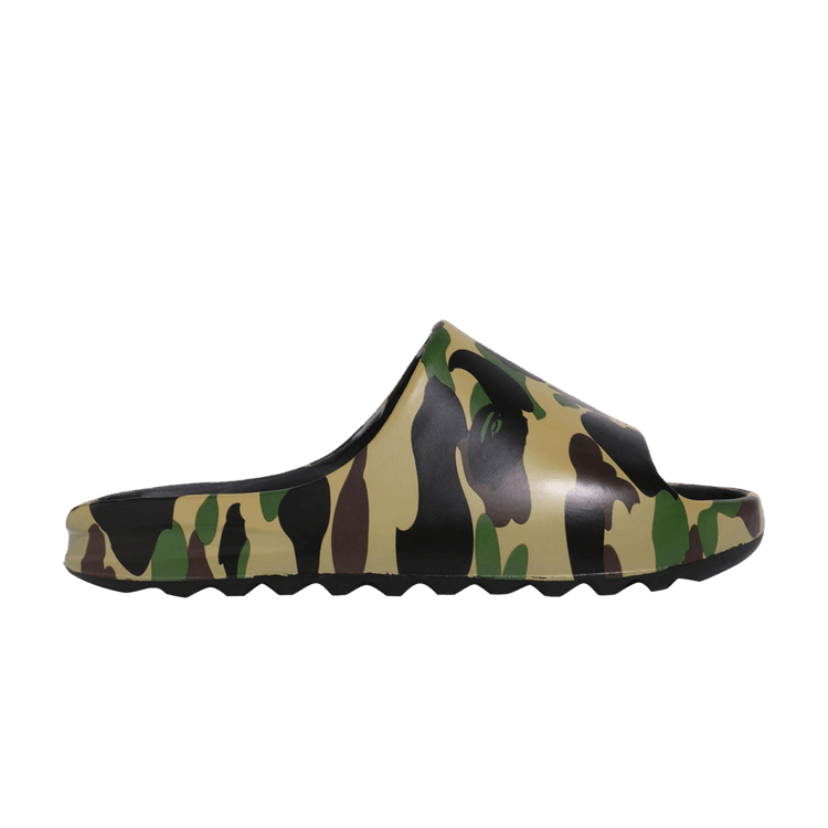 BAPE 1st Camo Slide Sandal 'Yellow'