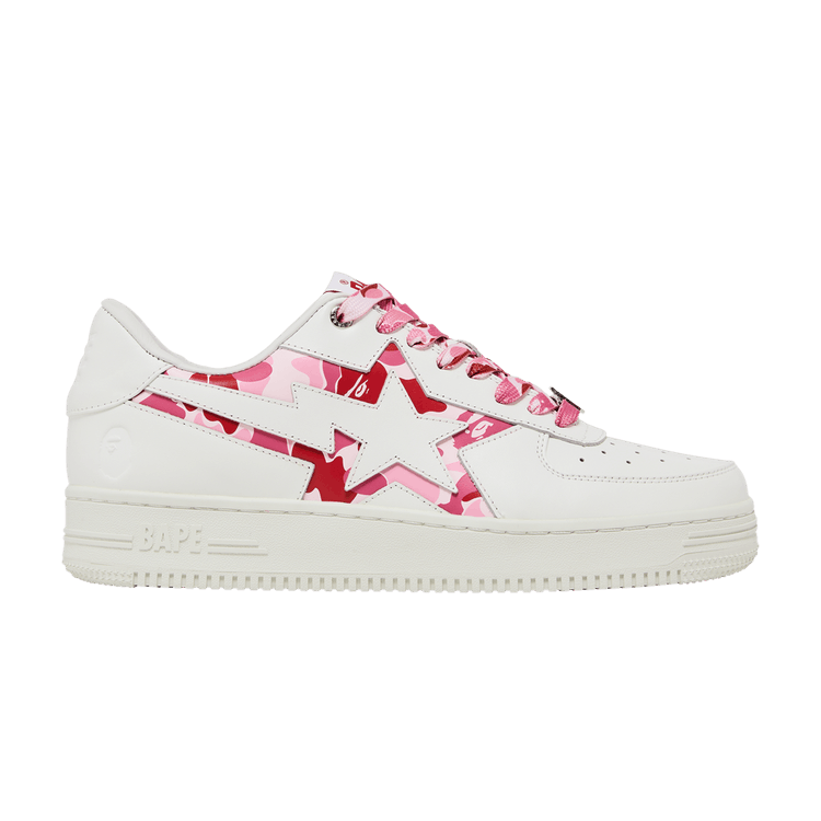 Bapesta Icon 'ABC Camo - Pink'