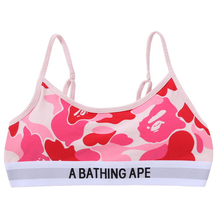 BAPE ABC Camo Sport Bra 'Pink'