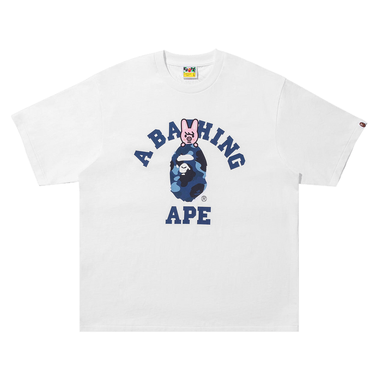 BAPE x Stray Kids Dwaekki College Tee 'White'